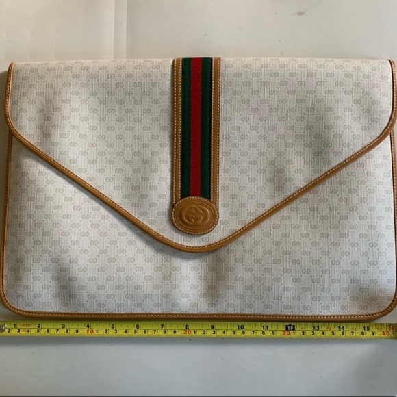 Authentic Gucci GG envelope style bag - Picture 10 of 12